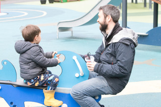 digital project at children's playground