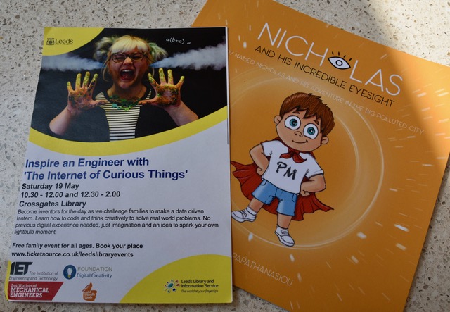 inspire an engineer and nicholas eyesight book